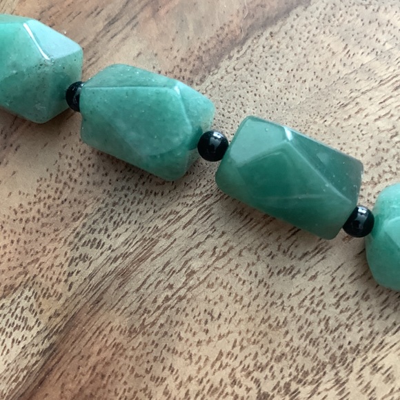 Adventurine & Onyx necklace - Picture 3 of 4